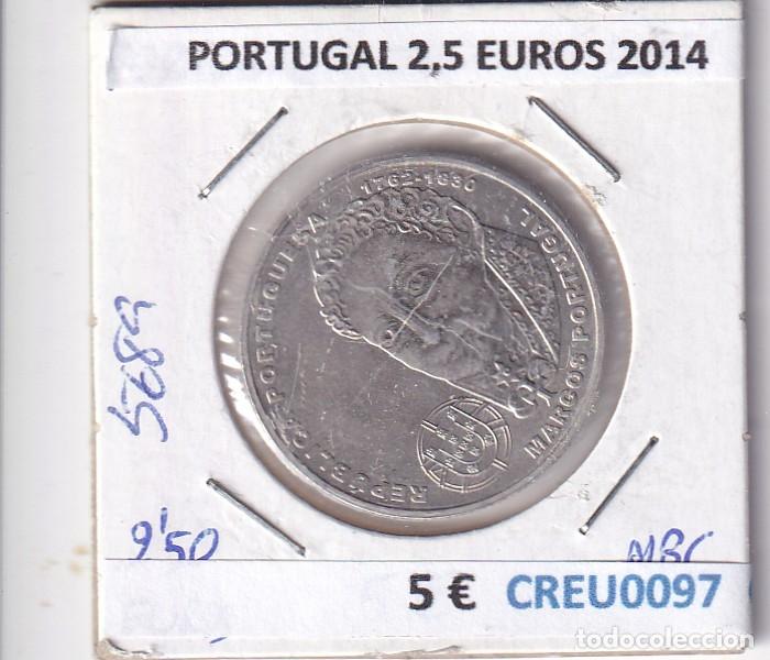 Monedas antiguas de Europa: CREU0097 MONEDA PORTUGAL 2,5 EUROS 2014