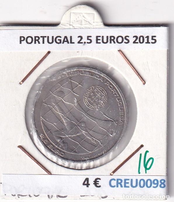 Monedas antiguas de Europa: CREU0098 MONEDA PORTUGAL 2,5 EUROS 2015