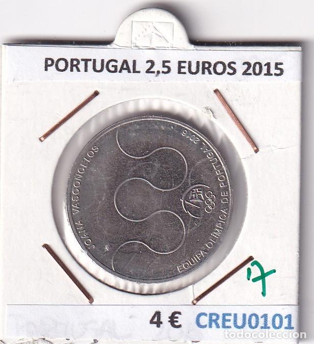 Monedas antiguas de Europa: CREU0101 MONEDA PORTUGAL 2,5 EUROS 2015