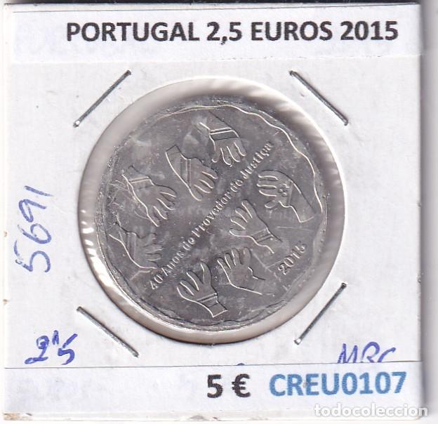 Monedas antiguas de Europa: CREU0107 MONEDA PORTUGAL 2,5 EUROS 2015