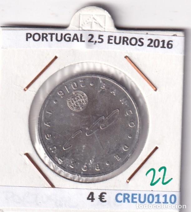 Monedas antiguas de Europa: CREU0110 MONEDA PORTUGAL 2,5 EUROS 2016