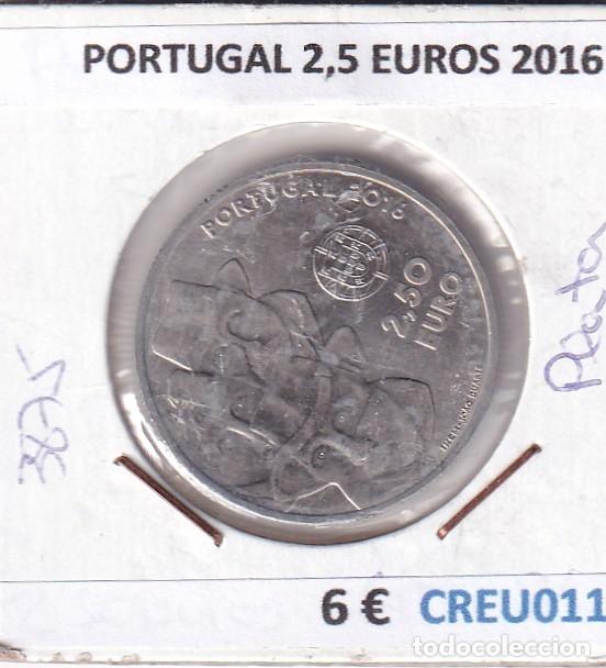 Monedas antiguas de Europa: CREU0111 MONEDA PORTUGAL 2,5 EUROS 2016