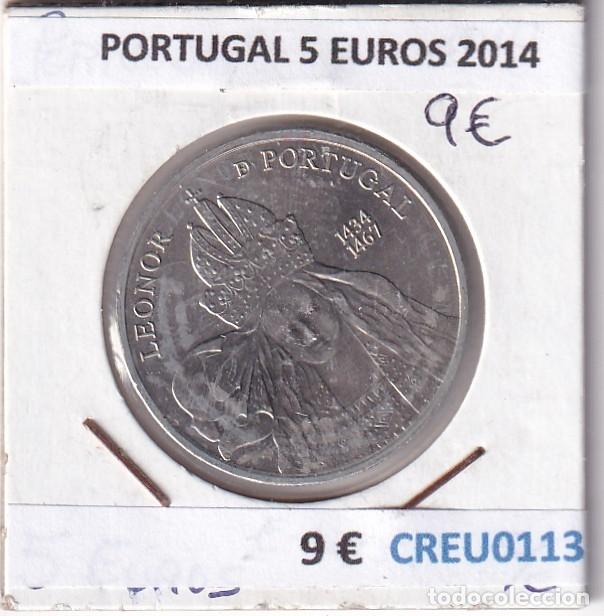 Monedas antiguas de Europa: CREU0113 MONEDA PORTUGAL 5 EUROS 2014