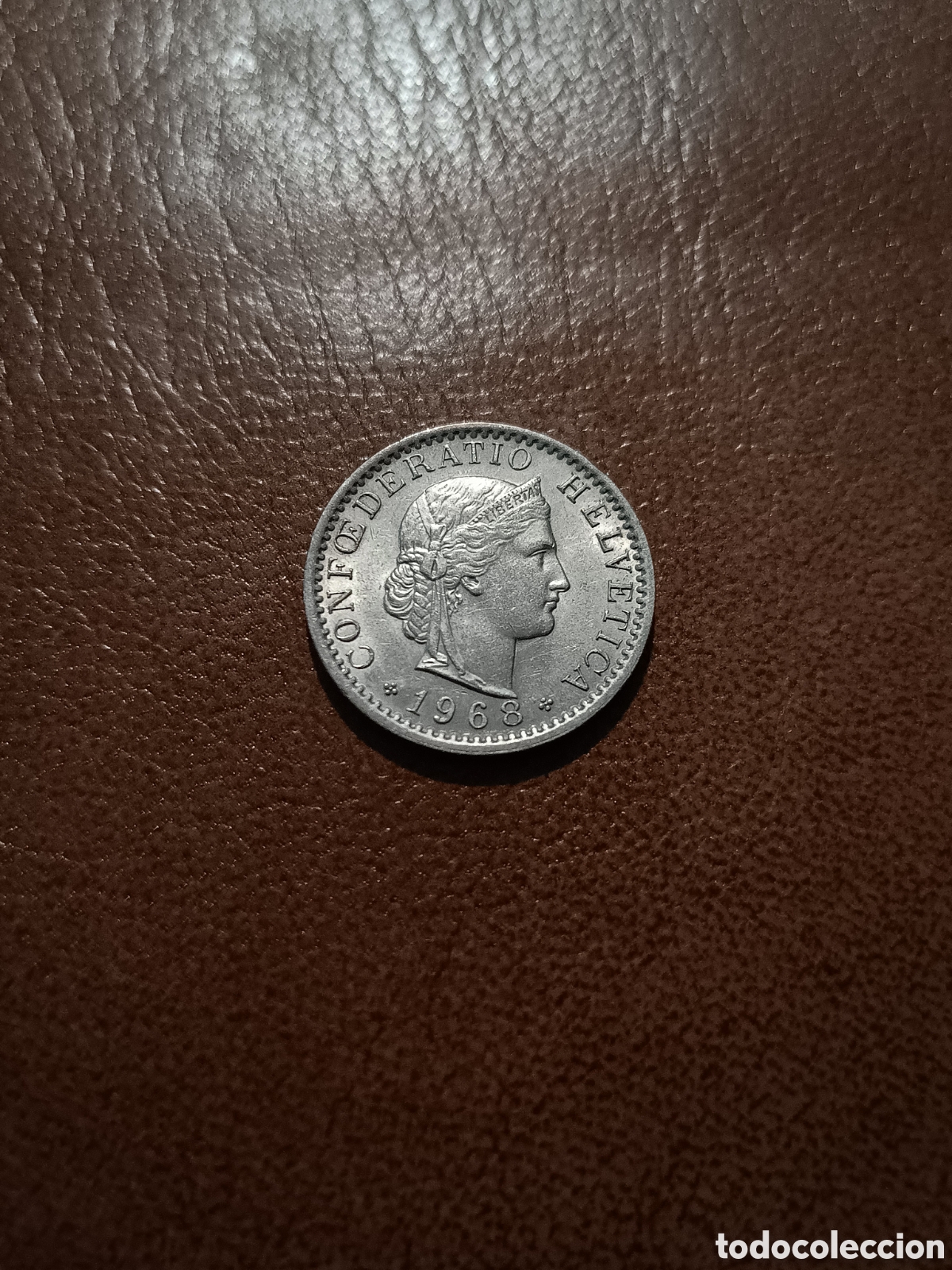 Monedas antiguas de Europa: 20 RAPPEN 1968 - SUIZA