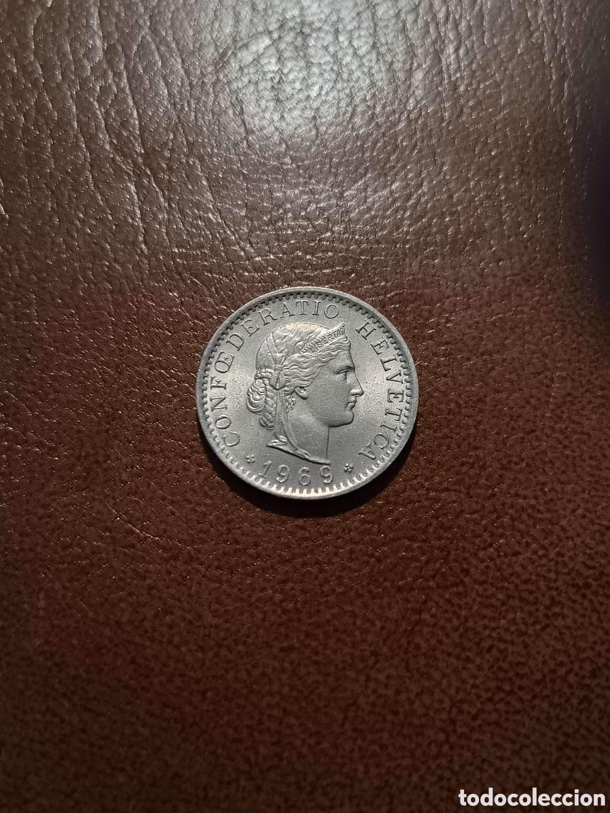 Monedas antiguas de Europa: 20 RAPPEN 1969 - SUIZA