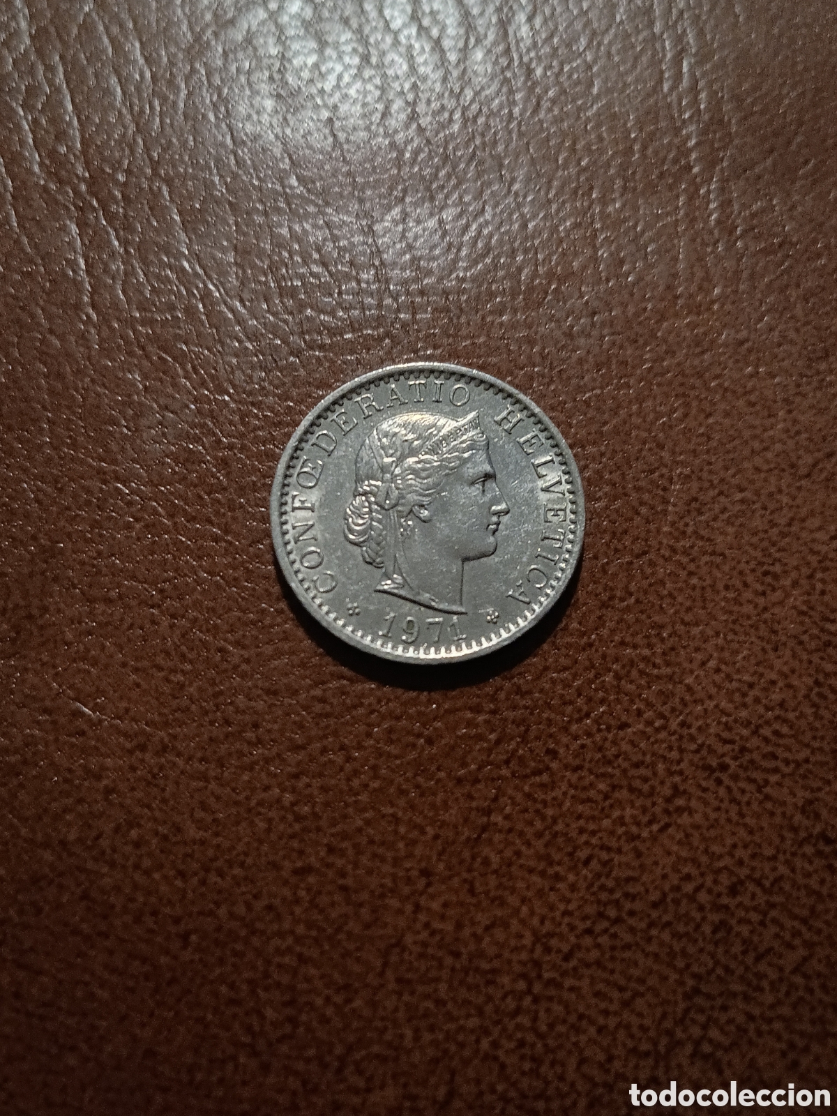 Monedas antiguas de Europa: 20 RAPPEN 1971 - SUIZA