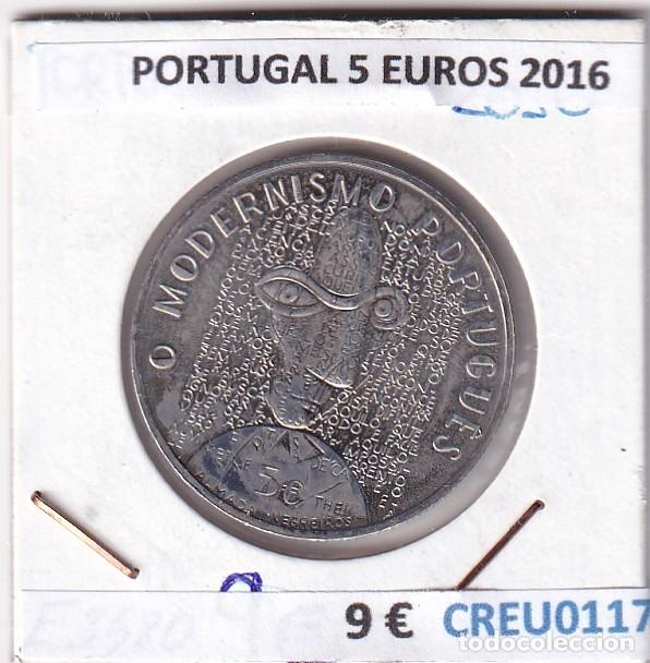Monedas antiguas de Europa: CREU0117 MONEDA PORTUGAL 5 EUROS 2016