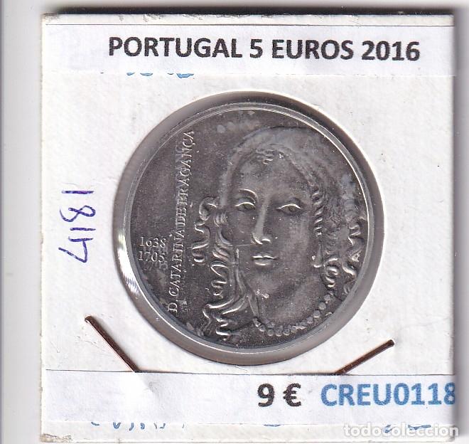 Monedas antiguas de Europa: CREU0118 MONEDA PORTUGAL 5 EUROS 2016
