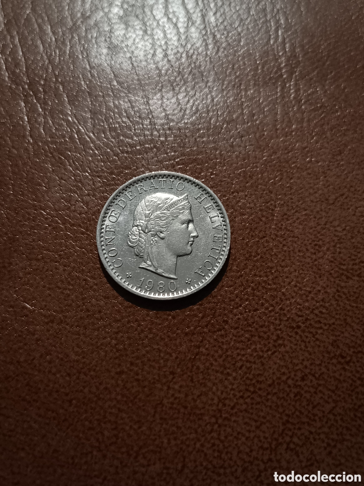 Monedas antiguas de Europa: 20 RAPPEN 1980 - SUIZA