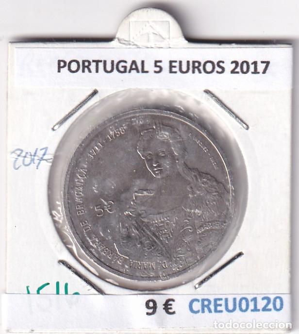 Monedas antiguas de Europa: CREU0120 MONEDA PORTUGAL 5 EUROS 2017