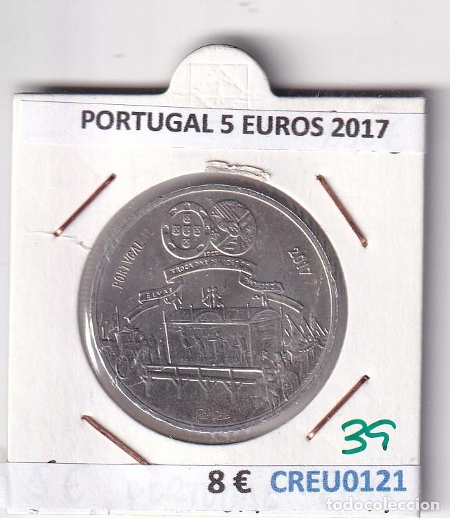 Monedas antiguas de Europa: CREU0121 MONEDA PORTUGAL 5 EUROS 2017