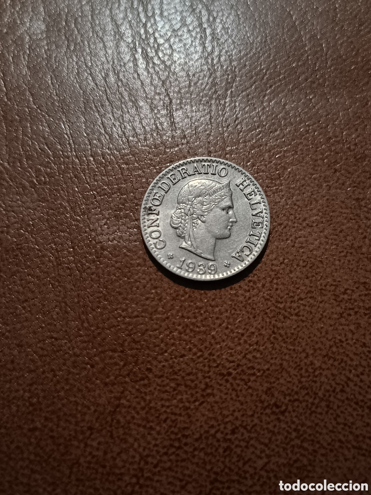 Monedas antiguas de Europa: 10 RAPPEN 1939 - SUIZA