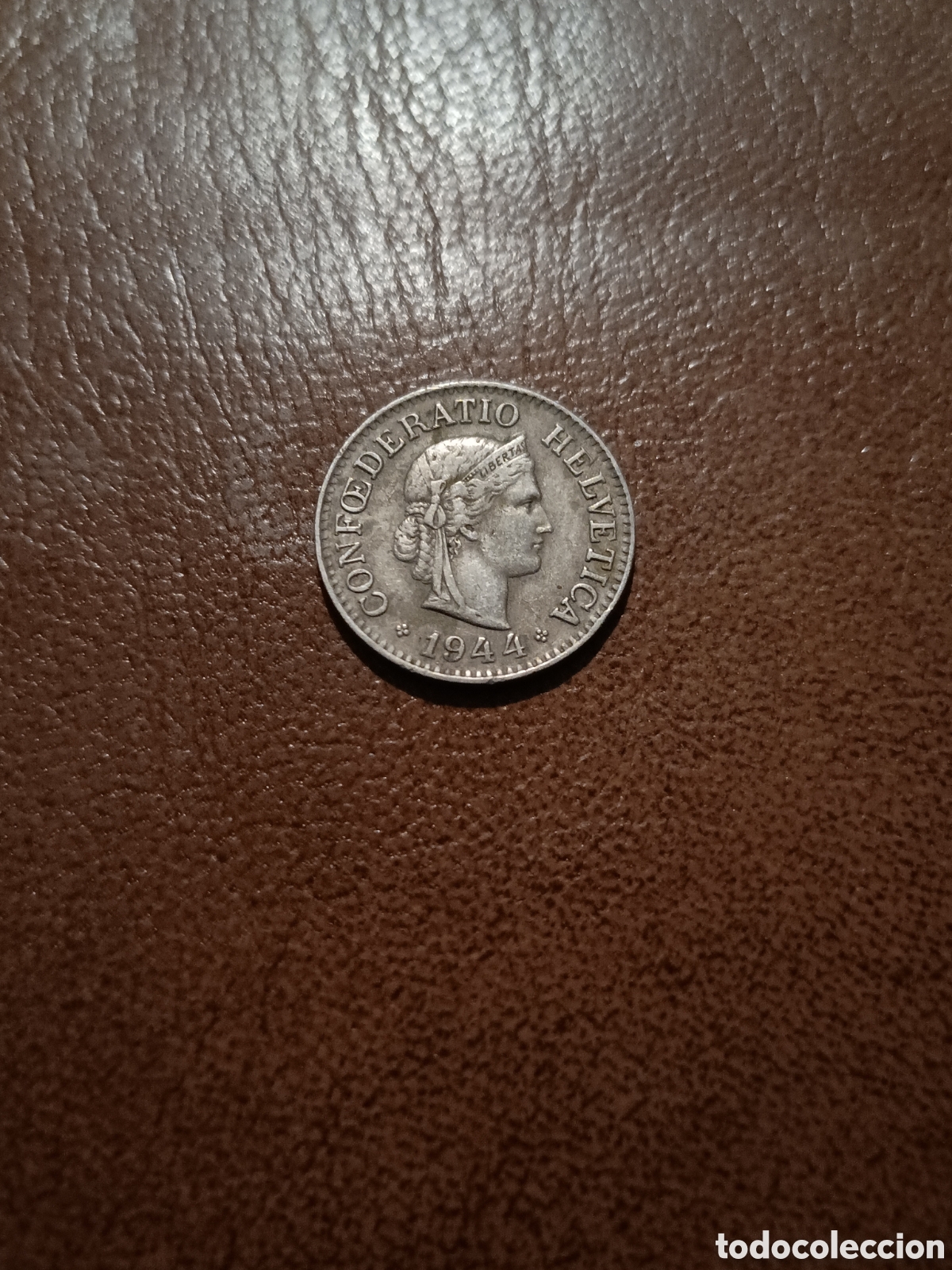 Monedas antiguas de Europa: 10 RAPPEN 1944 - SUIZA