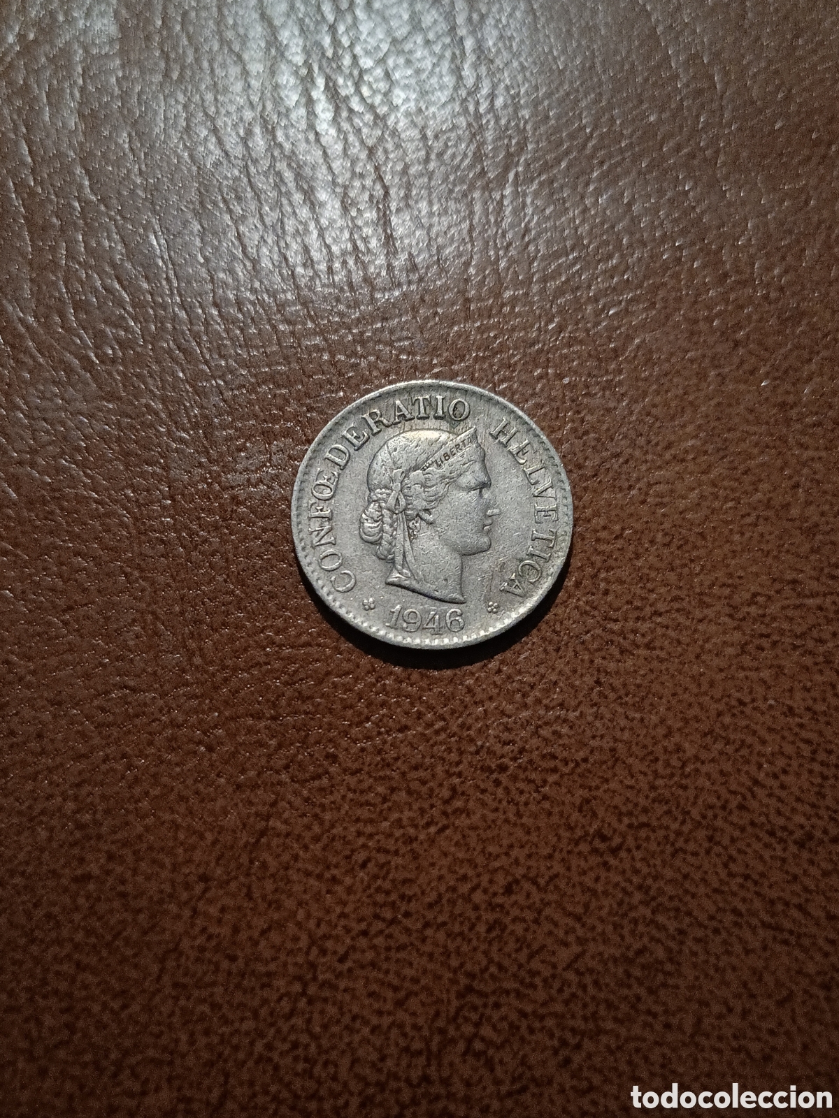 Monedas antiguas de Europa: 10 RAPPEN 1946 - SUIZA