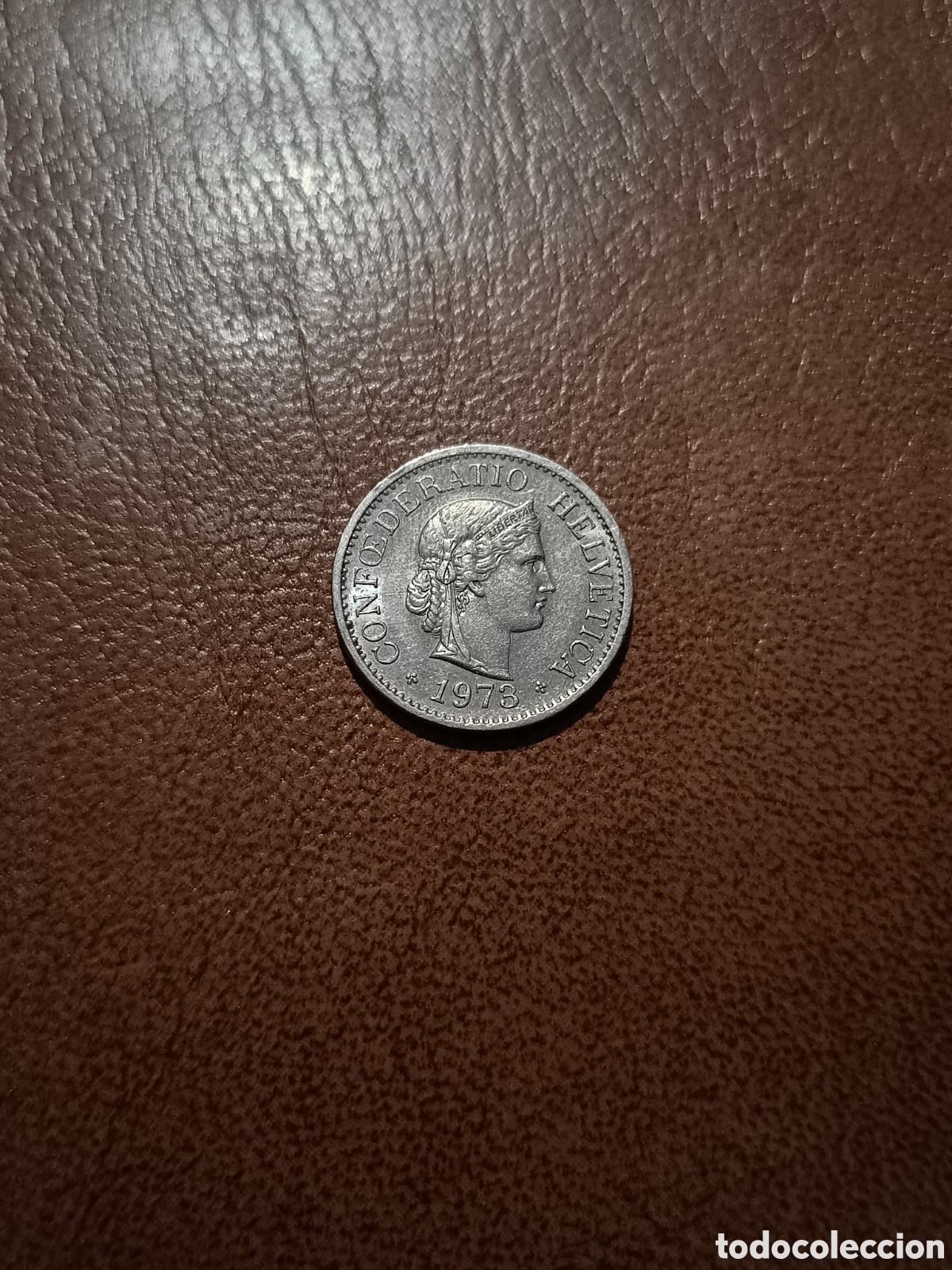 Monedas antiguas de Europa: 10 RAPPEN 1973 - SUIZA