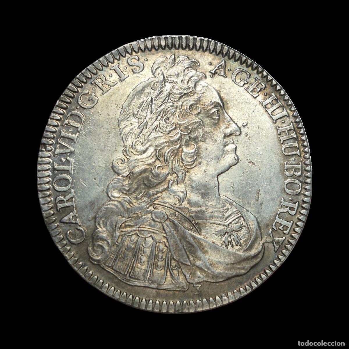 Monedas antiguas de Europa: NT/ AUSTRIA CARLOS VI THALER 1737 PRECIOSO (M1427)