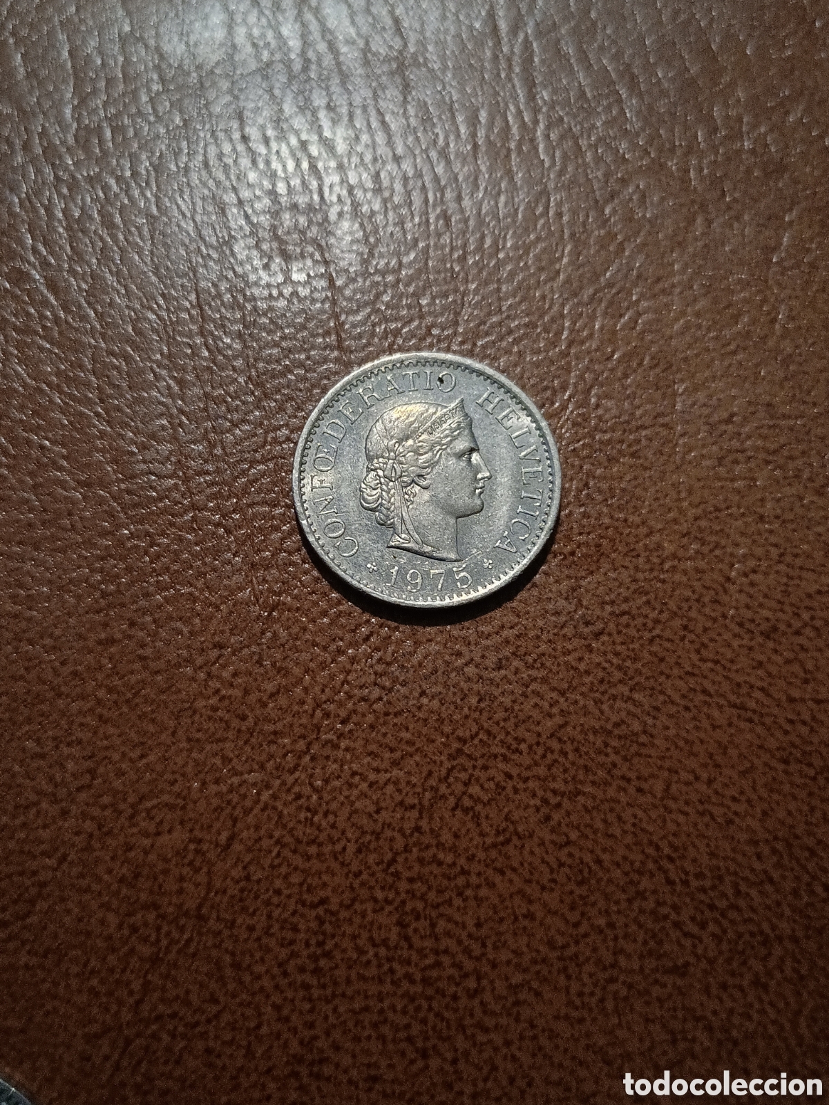 Monedas antiguas de Europa: 10 RAPPEN 1975 - SUIZA