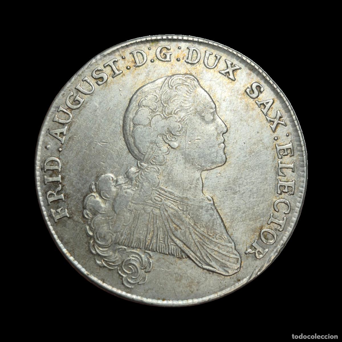 Monedas antiguas de Europa: NT/ ALEMANIA THALER 1768 SAJONIA PRECIOSO (M1426)