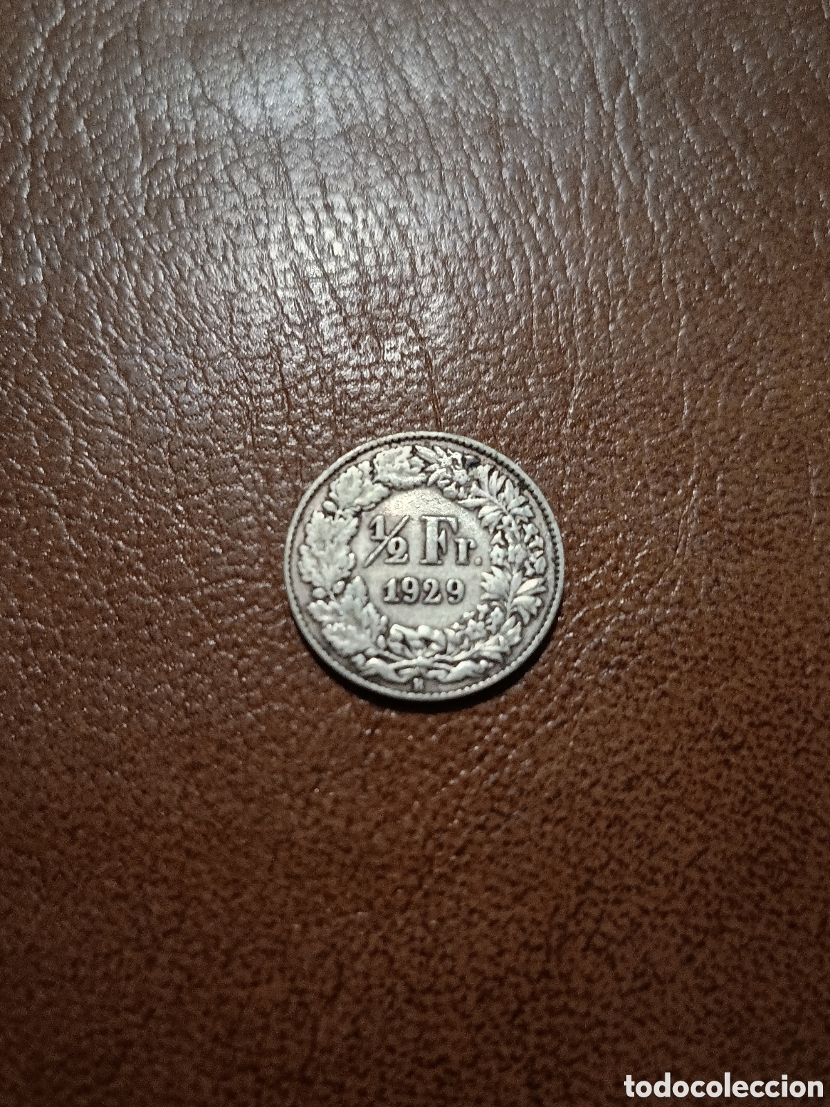 Monedas antiguas de Europa: 1/2 FRANCO 1929 PLATA - SUIZA