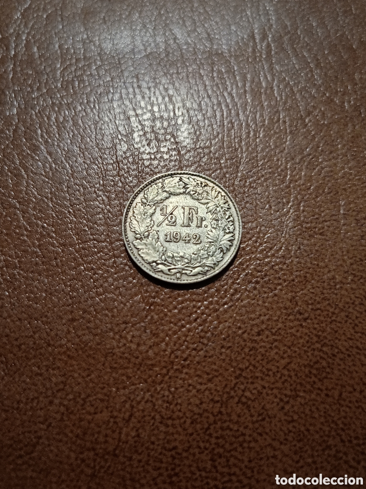 Monedas antiguas de Europa: 1/2 FRANCO 1942 PLATA - SUIZA