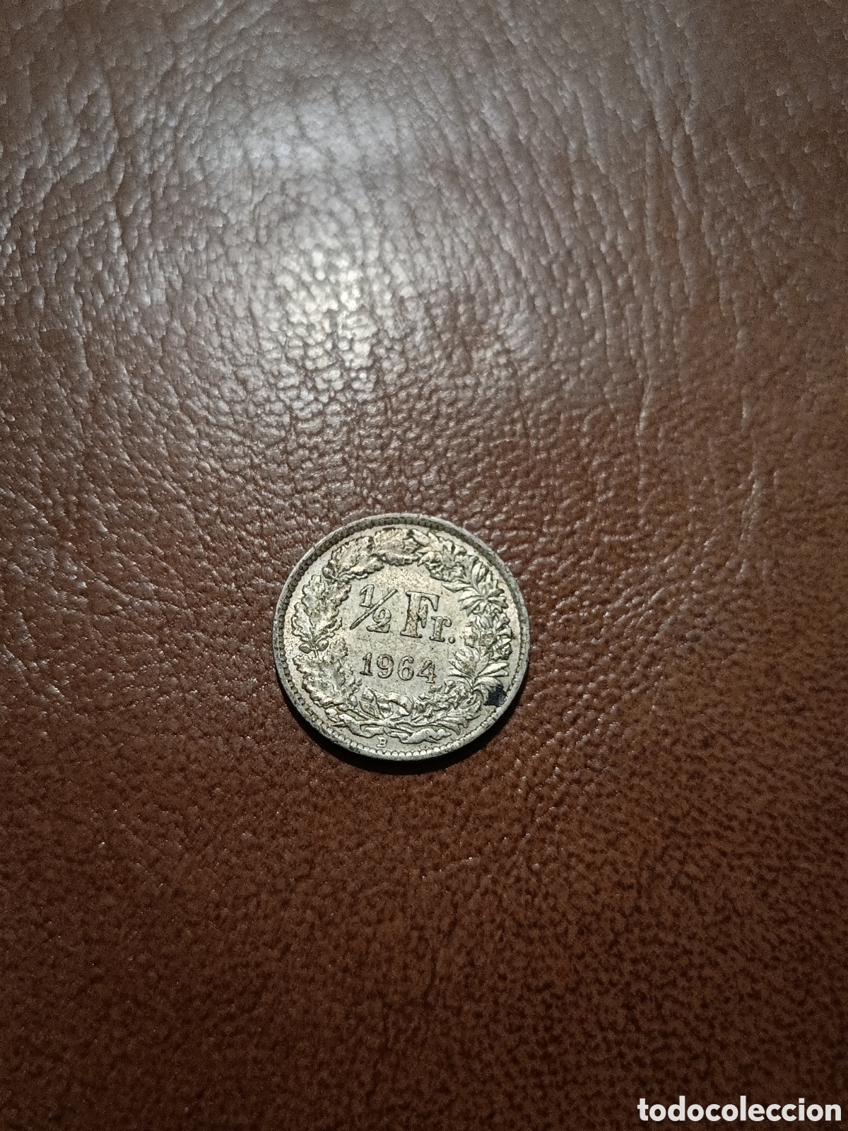 Monedas antiguas de Europa: 1/2 FRANCO 1964 PLATA - SUIZA