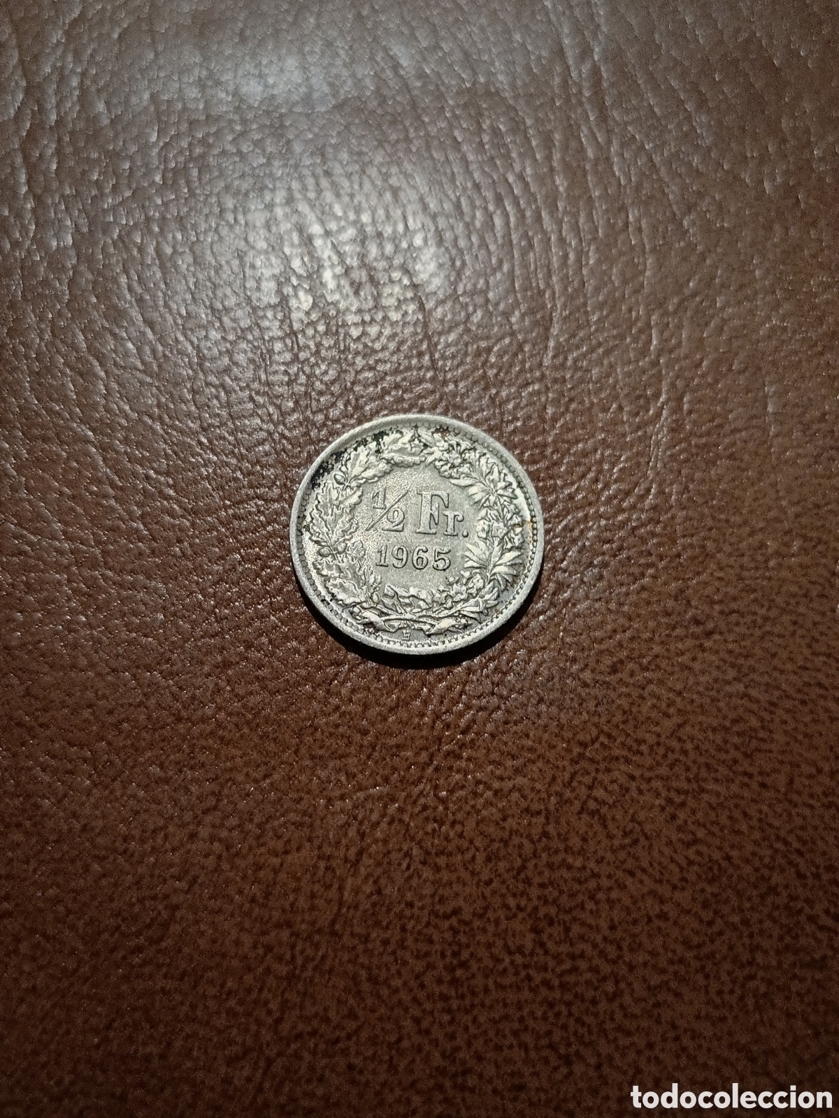 Monedas antiguas de Europa: 1/2 FRANCO 1965 PLATA - SUIZA