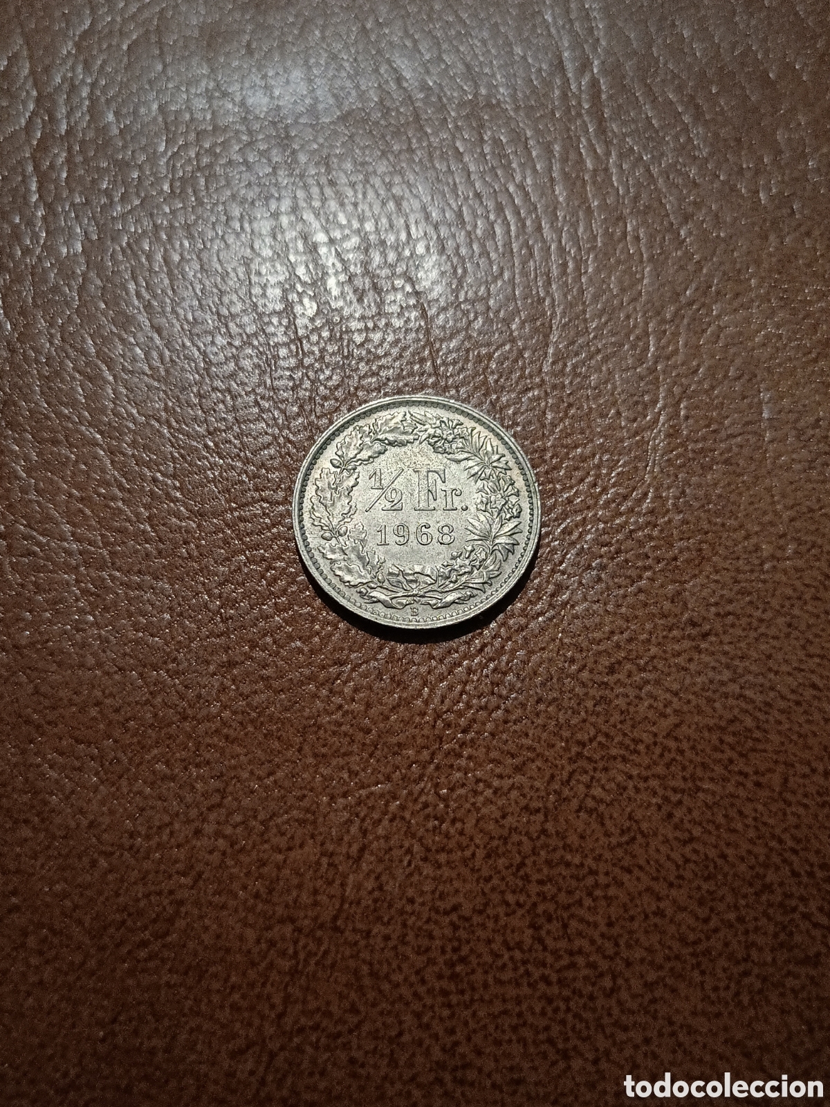 Monedas antiguas de Europa: 1/2 FRANCO 1968 PLATA - SUIZA