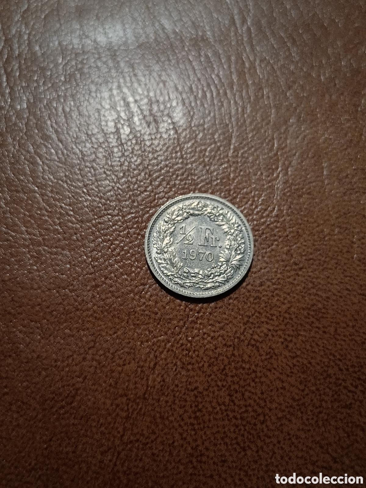 Monedas antiguas de Europa: 1/2 FRANCO 1970 PLATA - SUIZA