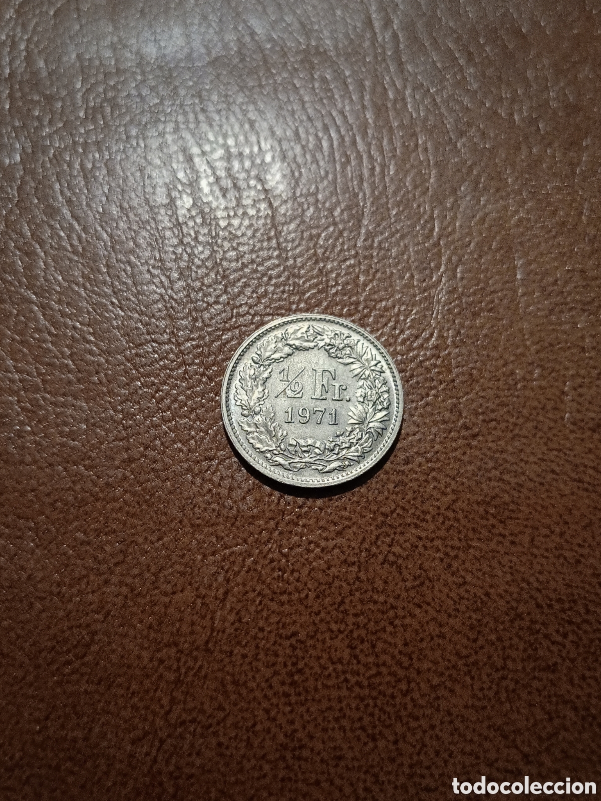 Monedas antiguas de Europa: 1/2 FRANCO 1971 PLATA - SUIZA