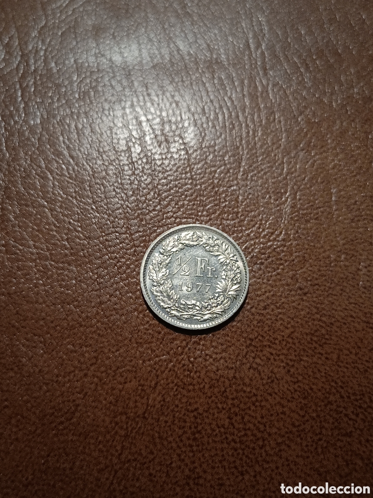 Monedas antiguas de Europa: 1/2 FRANCO 1977 - SUIZA
