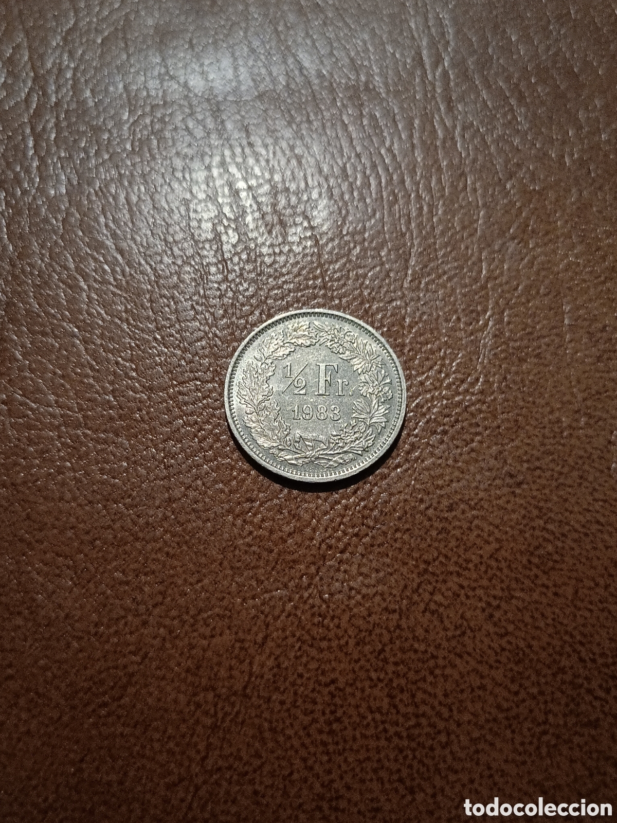 Monedas antiguas de Europa: 1/2 FRANCO 1983 - SUIZA