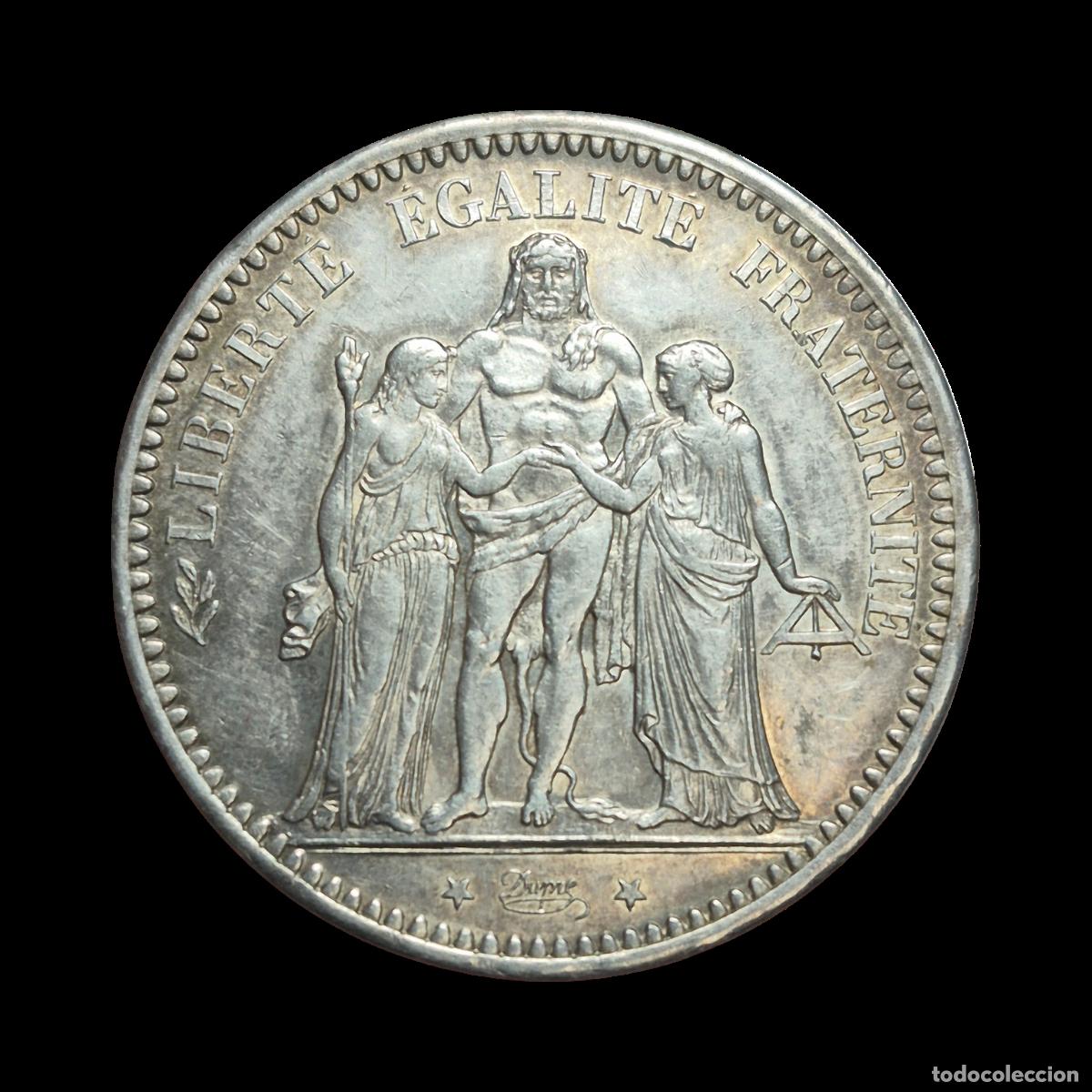 Monedas antiguas de Europa: NT/ FRANCIA 5 FRANCOS 1873 A (M1421)