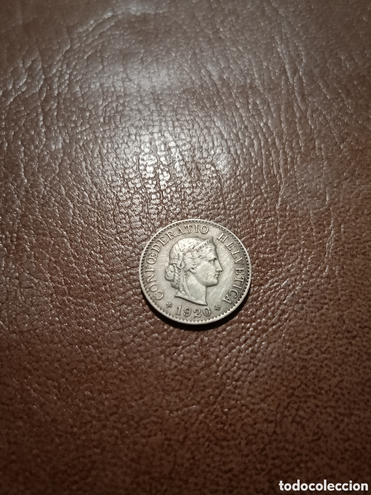 Monedas antiguas de Europa: 5 RAPPEN 1920 - SUIZA