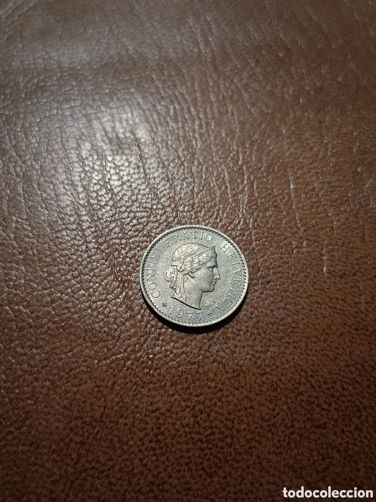Monedas antiguas de Europa: 5 RAPPEN 1977 - SUIZA