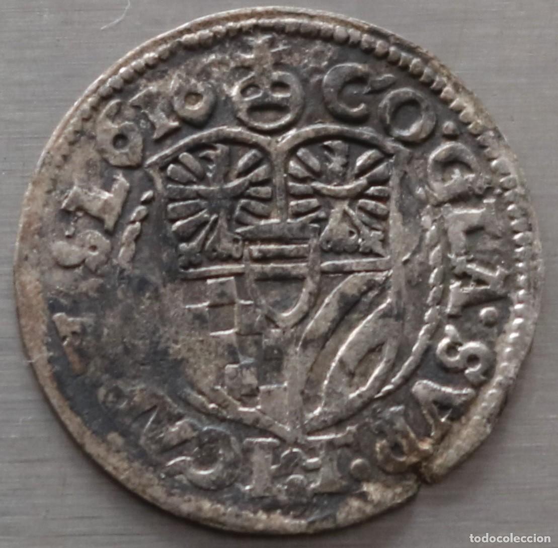 Monedas antiguas de Europa: 3 KREUZER 1616 MUNSTERBERG-OELS