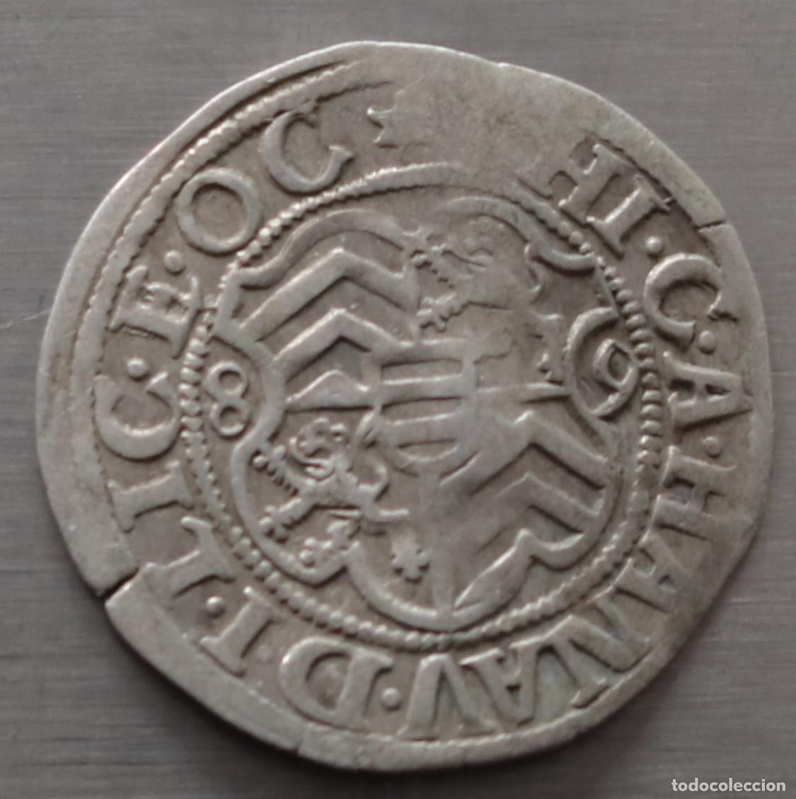Monedas antiguas de Europa: 2 KRUEZER 1589 HANAU-LICHTENBERG