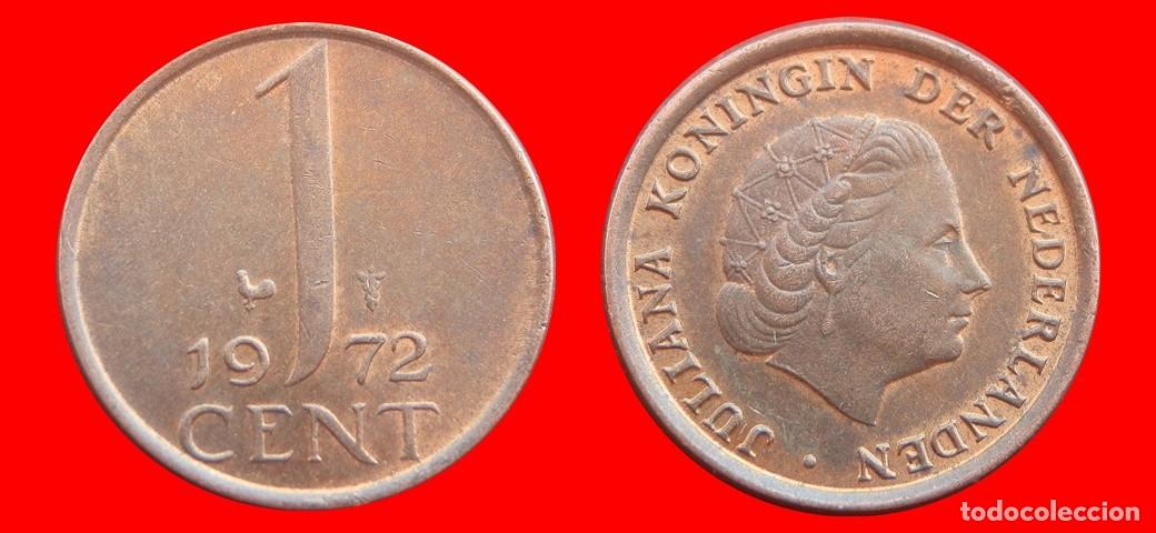 Monedas antiguas de Europa: 1 CENTIMO CENT CENTAVO 1972 HOLANDA PAISES BAJOS-152118