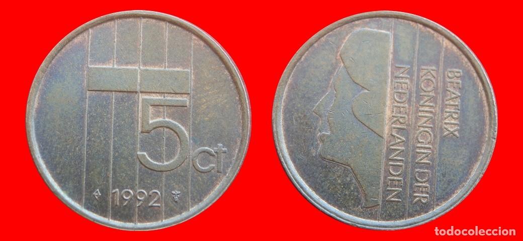 Monedas antiguas de Europa: 5 CENTIMOS CENTS CENTAVOS 1992 HOLANDA PAISES BAJOS-152121
