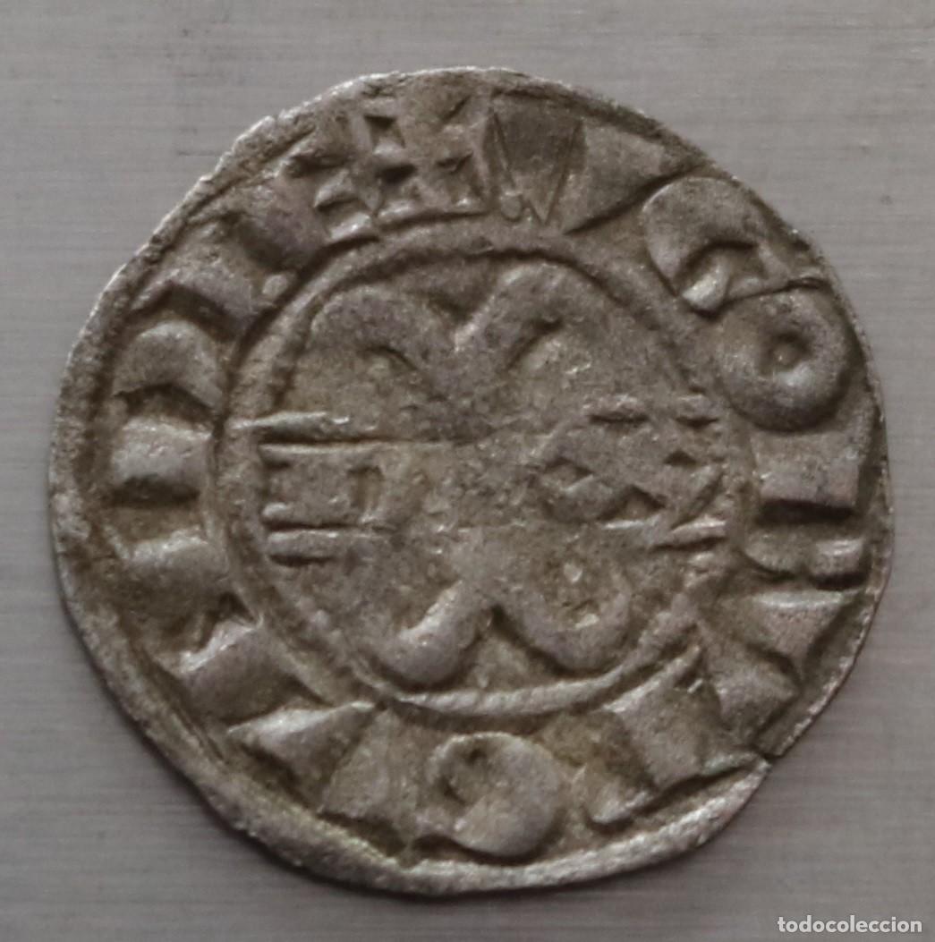 Monedas antiguas de Europa: DINERO 1218-1272 BORGO&Ntilde;A. HUGO IV. CECA DIJON