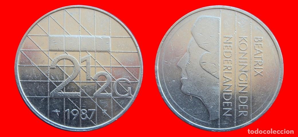 Monedas antiguas de Europa: 2 1/2 GULDEN 1987 HOLANDA PAISES BAJOS-152135