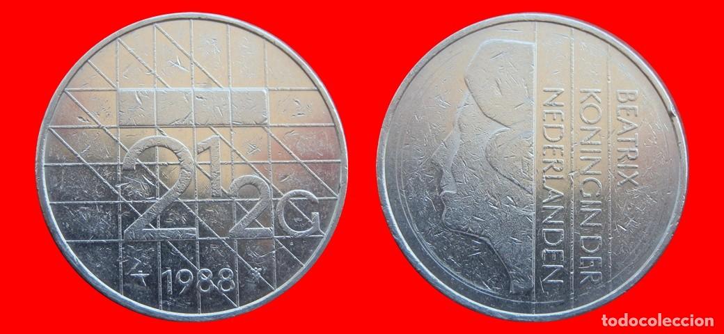 Monedas antiguas de Europa: 2 1/2 GULDEN 1988 HOLANDA PAISES BAJOS-152136