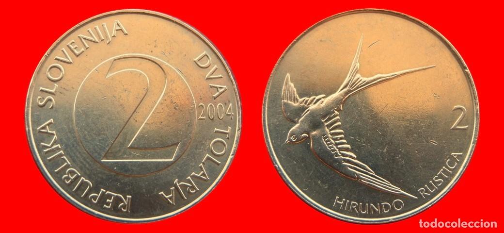 Monedas antiguas de Europa: 2 TOLAR TOLARJEV 2004 ESLOVENIA SLOVENIA-152141