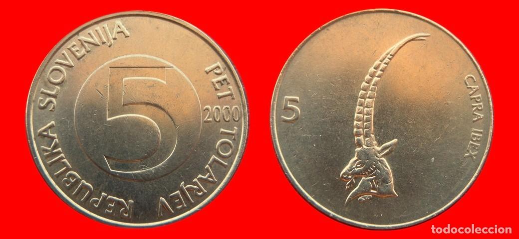 Monedas antiguas de Europa: 5 TOLAR TOLARJEV 2000 ESLOVENIA SLOVENIA-152144