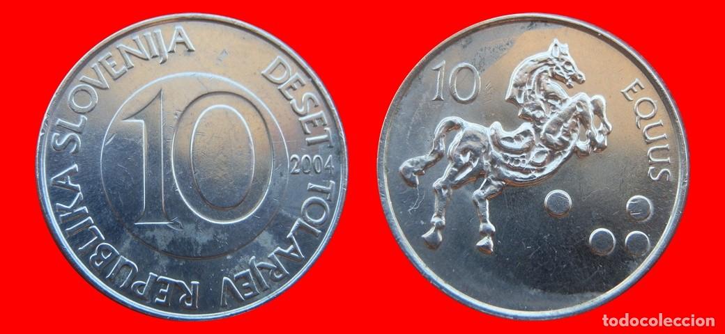 Monedas antiguas de Europa: 10 TOLAR TOLARJEV 2004 ESLOVENIA SLOVENIA-152145