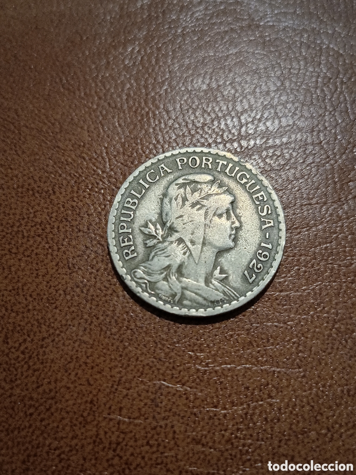 Monedas antiguas de Europa: 1 ESCUDO 1927 - PORTUGAL