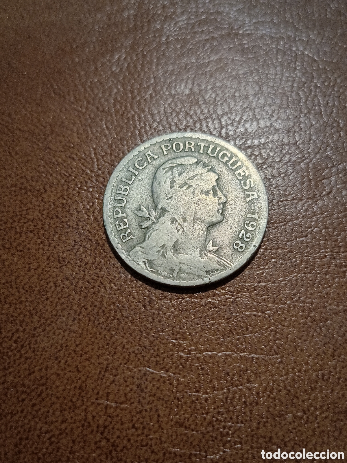 Monedas antiguas de Europa: 1 ESCUDO 1928 - PORTUGAL