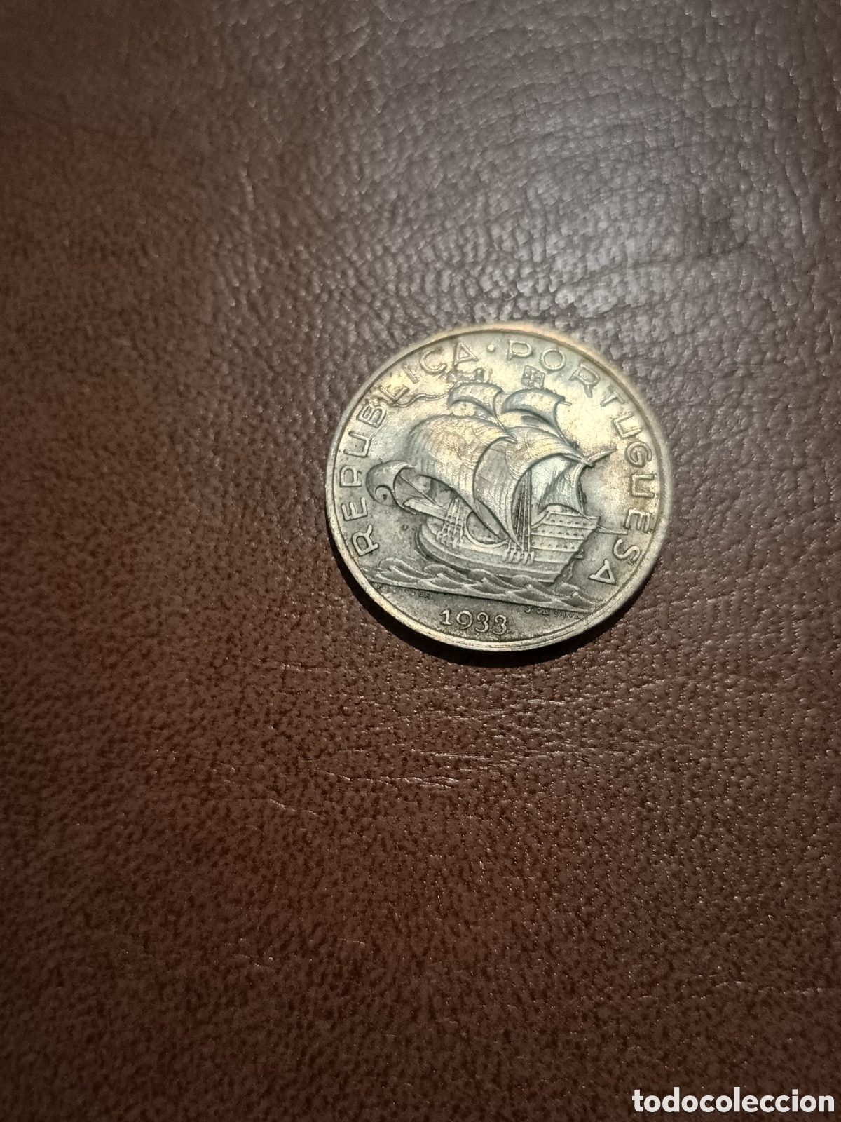 Monedas antiguas de Europa: 5 ESCUDO 1933 PLATA- PORTUGAL