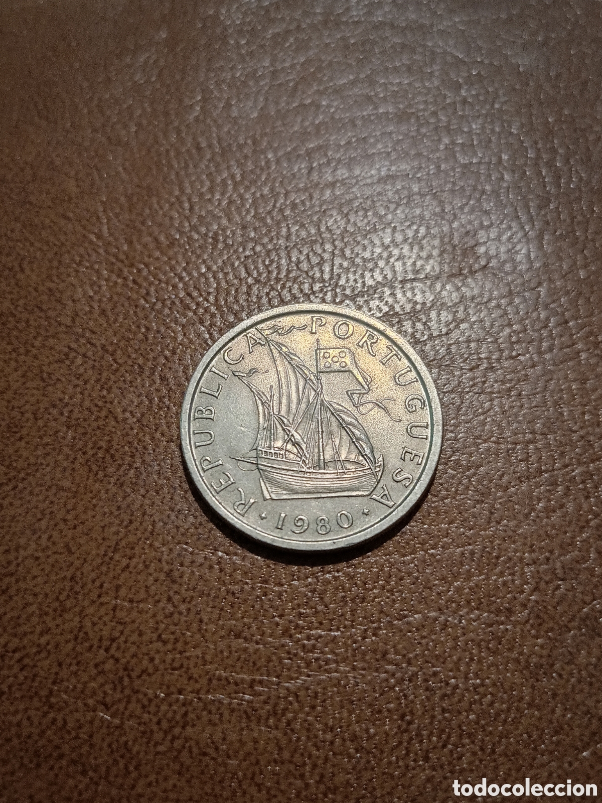Monedas antiguas de Europa: 5 ESCUDOS 1980 - PORTUGAL