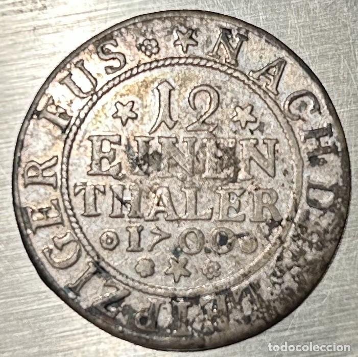 Monedas antiguas de Europa: 1/12 DE THALER 1700 BRUNSWICK-WOLFENBUTTEL