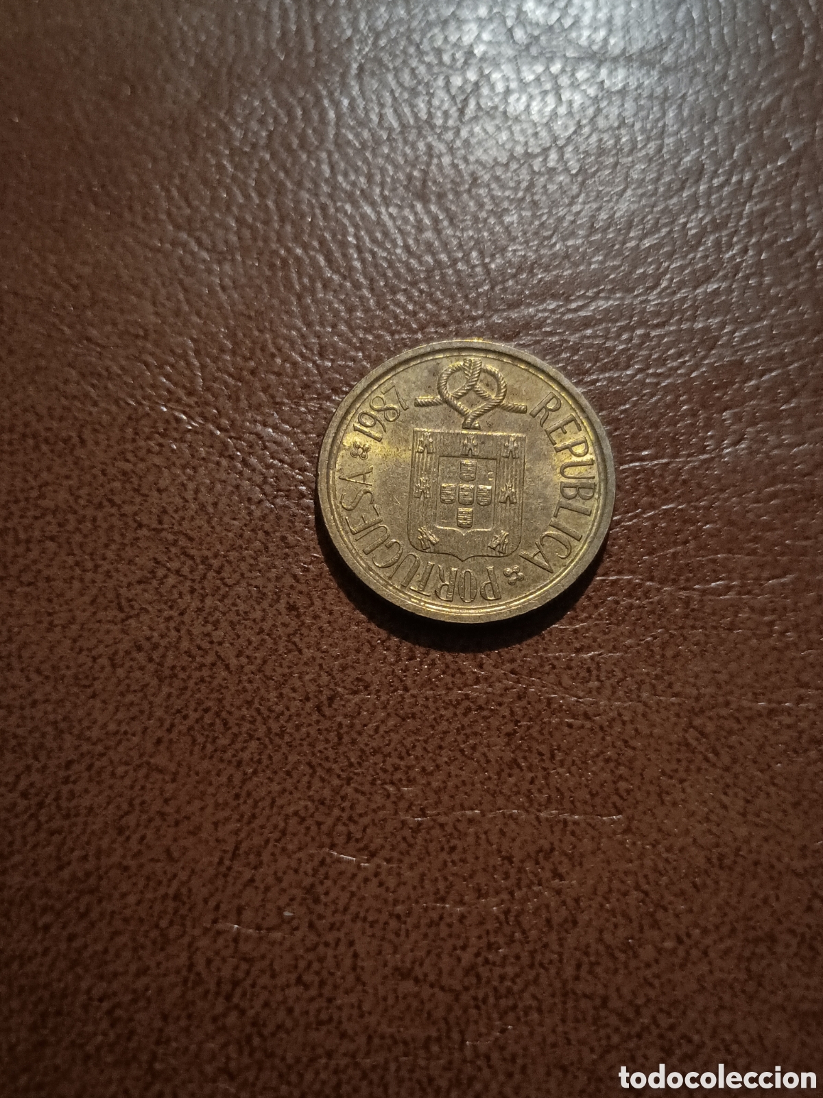 Monedas antiguas de Europa: 5 ESCUDOS 1987 - PORTUGAL
